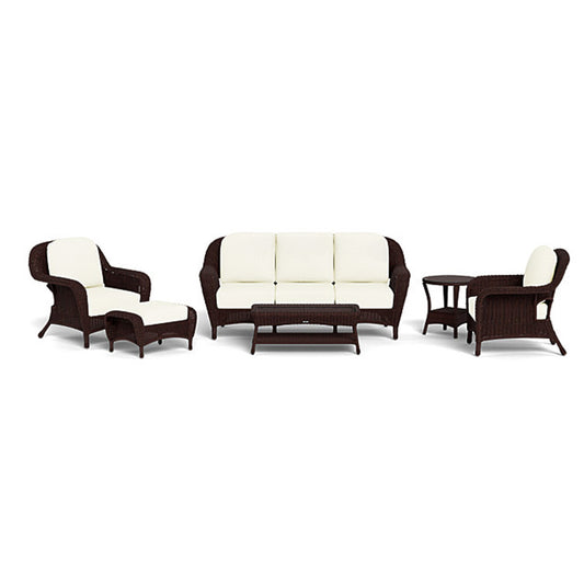 Sea Pines 6pc Outdoor Wicker Sofa Set
