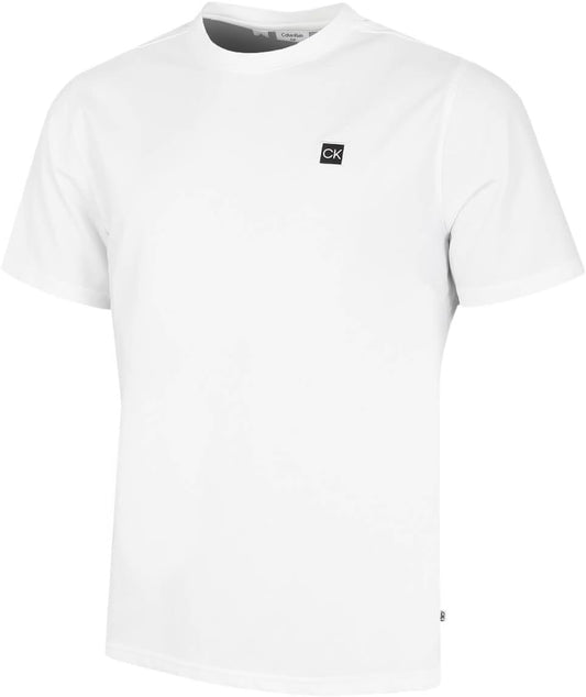 Calvin Klein Mens 2024 Campus Wicking Stretch Luxury T-Shirt