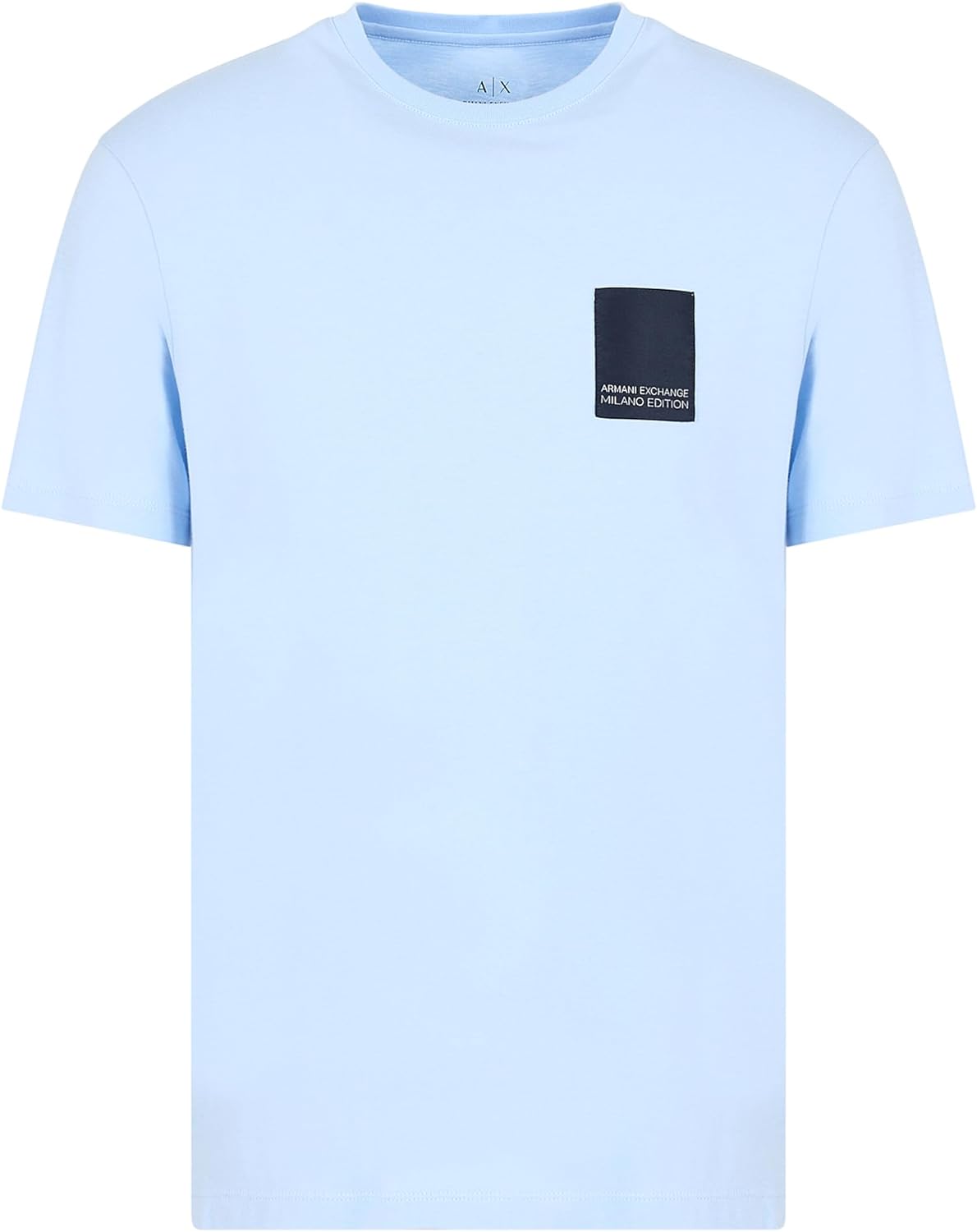 Armani Exchange Men's Limited Milano Edition Regular Fit Patch Logo Tee T-Shirt