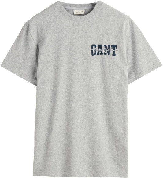 GANT Men's Arch Script SS T-Shirt