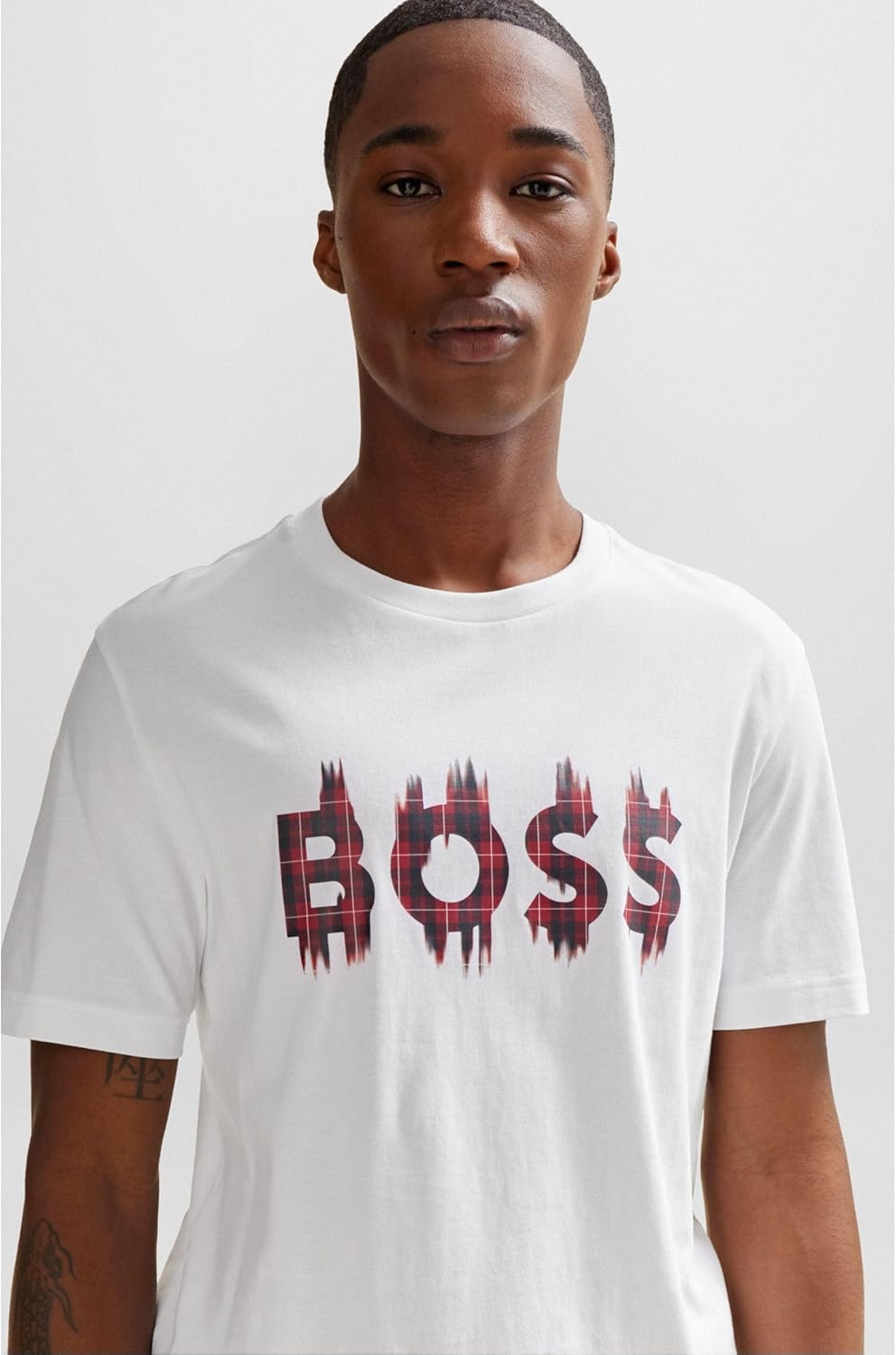 BOSS Mens T-Shirt 10254276 01 Crew Neck Short Sleeve Tee Top