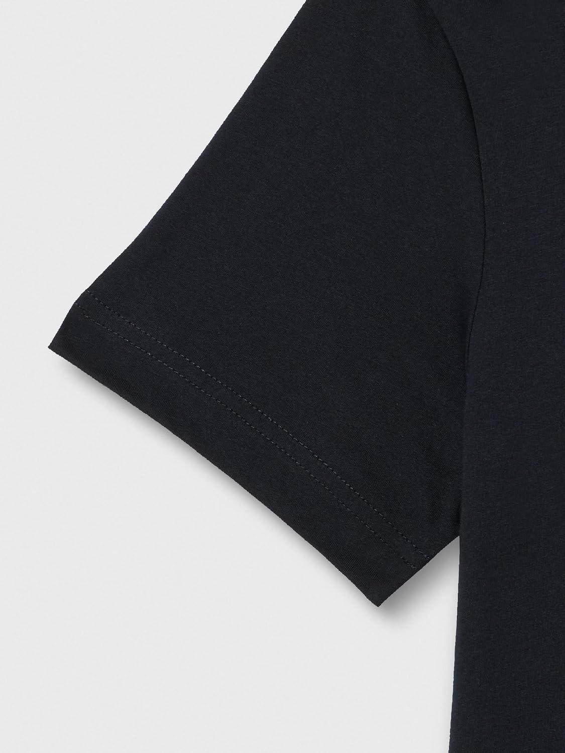 GANT Men's Printed Graphic SS T-Shirt, Black, M