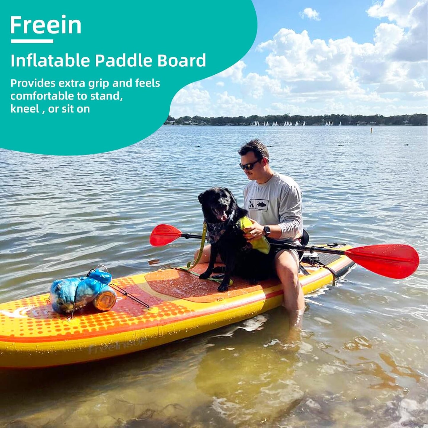 OceanLife Inflatable Stand Up Paddle Board - XT - with Kayak Seat, Paddle Boards for Adults 10'/10'6”/11', Accessories sup Pump Adaptor, Kayak Paddle