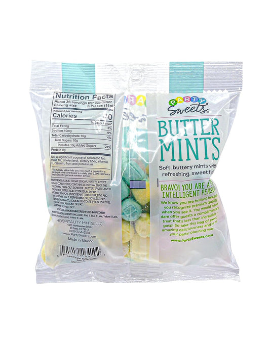 Party Sweets Assorted Pastel Buttermints, 14 Ounce, Appx. 100 pieces from Hospitality Mints
