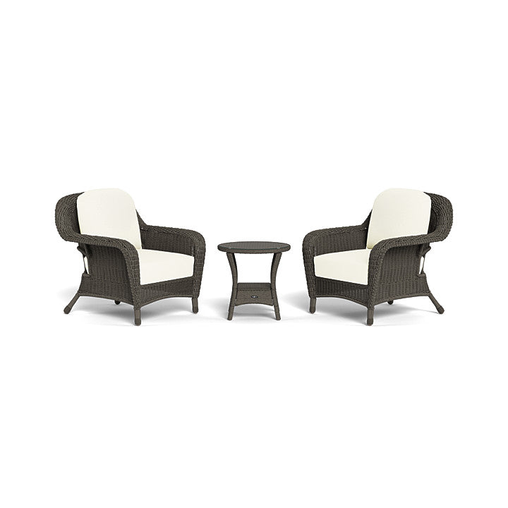 Sea Pines Club Chairs Set and Side Table