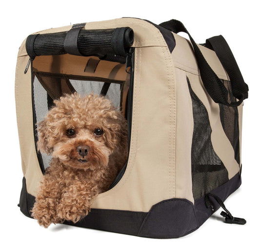 Folding Zippered 360 Vista View House Pet Crate