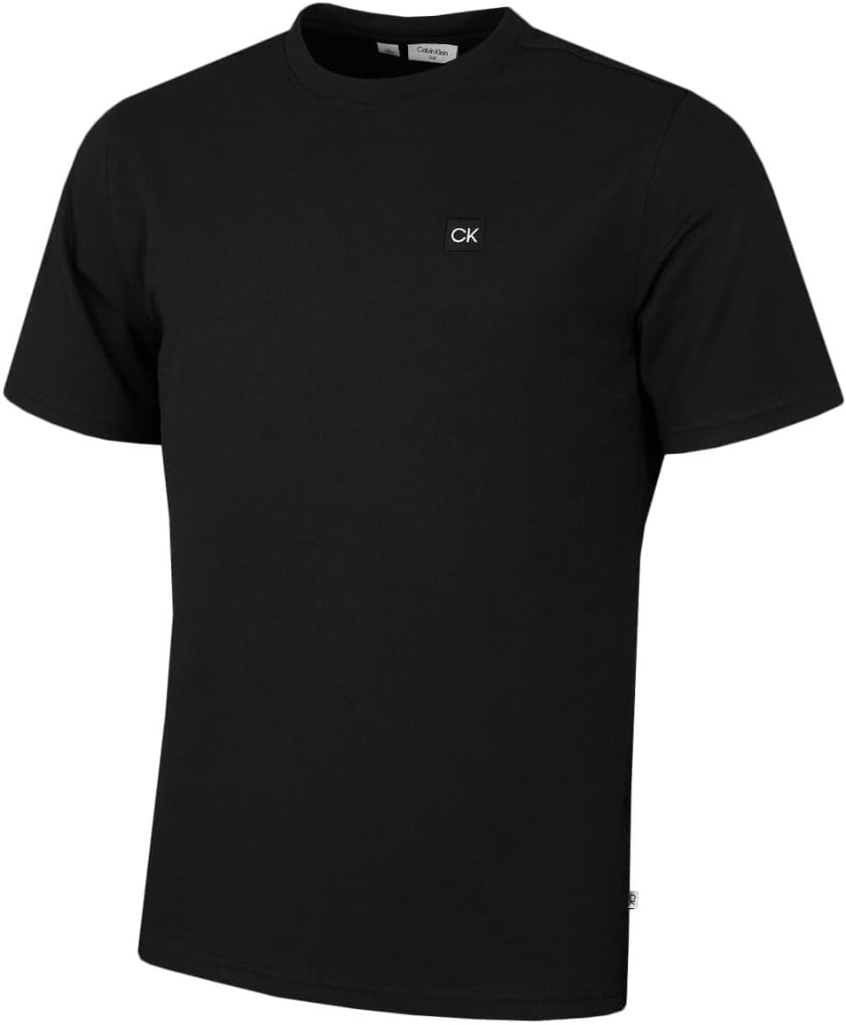 Calvin Klein Mens 2024 Campus Wicking Stretch Luxury T-Shirt