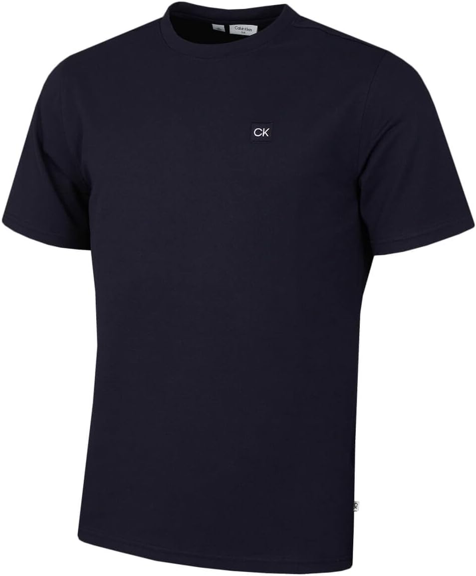 Calvin Klein Mens 2024 Campus Wicking Stretch Luxury T-Shirt