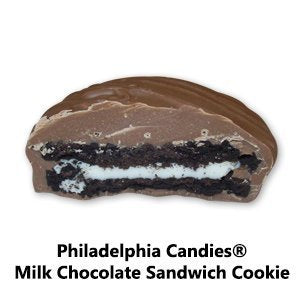 Philadelphia Candies Milk Chocolate Covered OREO Cookies Net Wt 8 oz