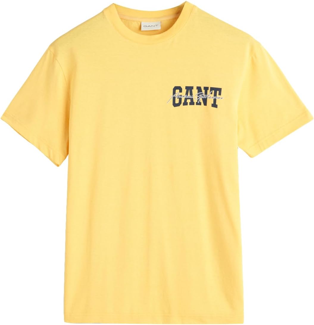 GANT Men's Arch Script SS T-Shirt