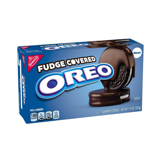Christie Oreo Fudge Covered Chocolate Sandwich Cookies, 224g/7.9oz Shipped from Canada by Trendnsave