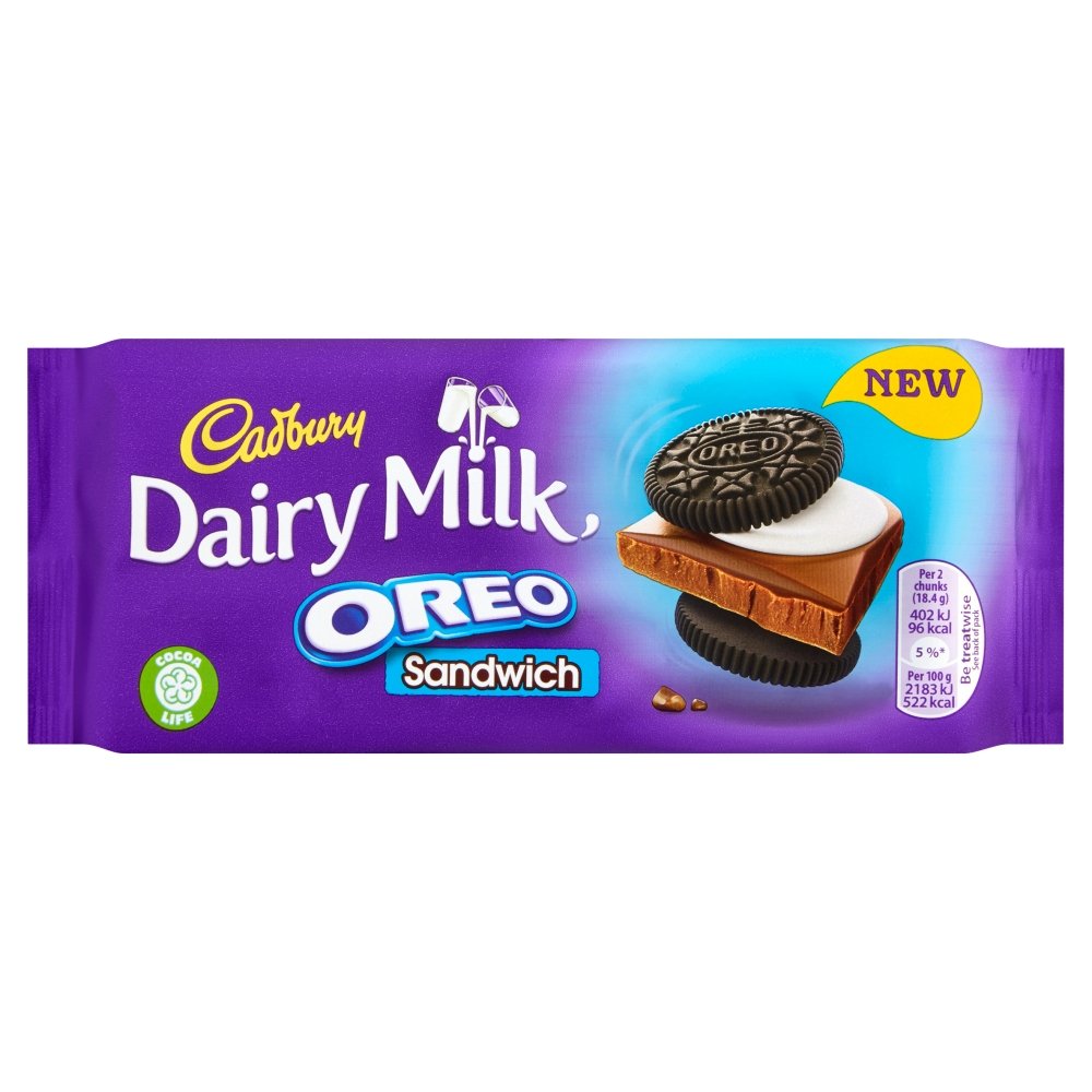 Cadbury Oreo Chocolate 120gram