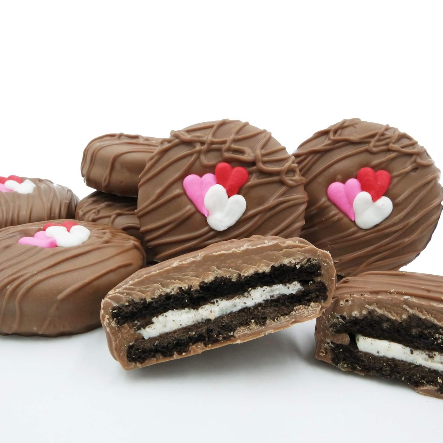 Philadelphia Candies Milk Chocolate Covered OREO Cookies Net Wt 8 oz