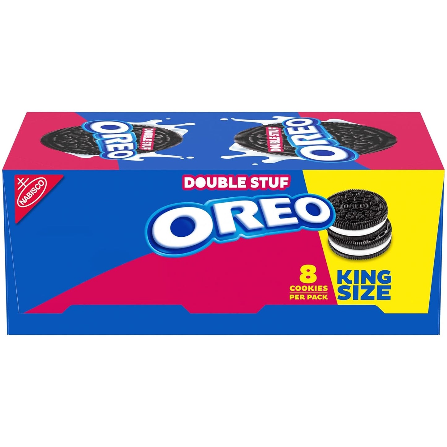 OREO Fudge Covered Chocolate Sandwich Cookies, Original Flavor, 12 - 7.9 oz Boxes