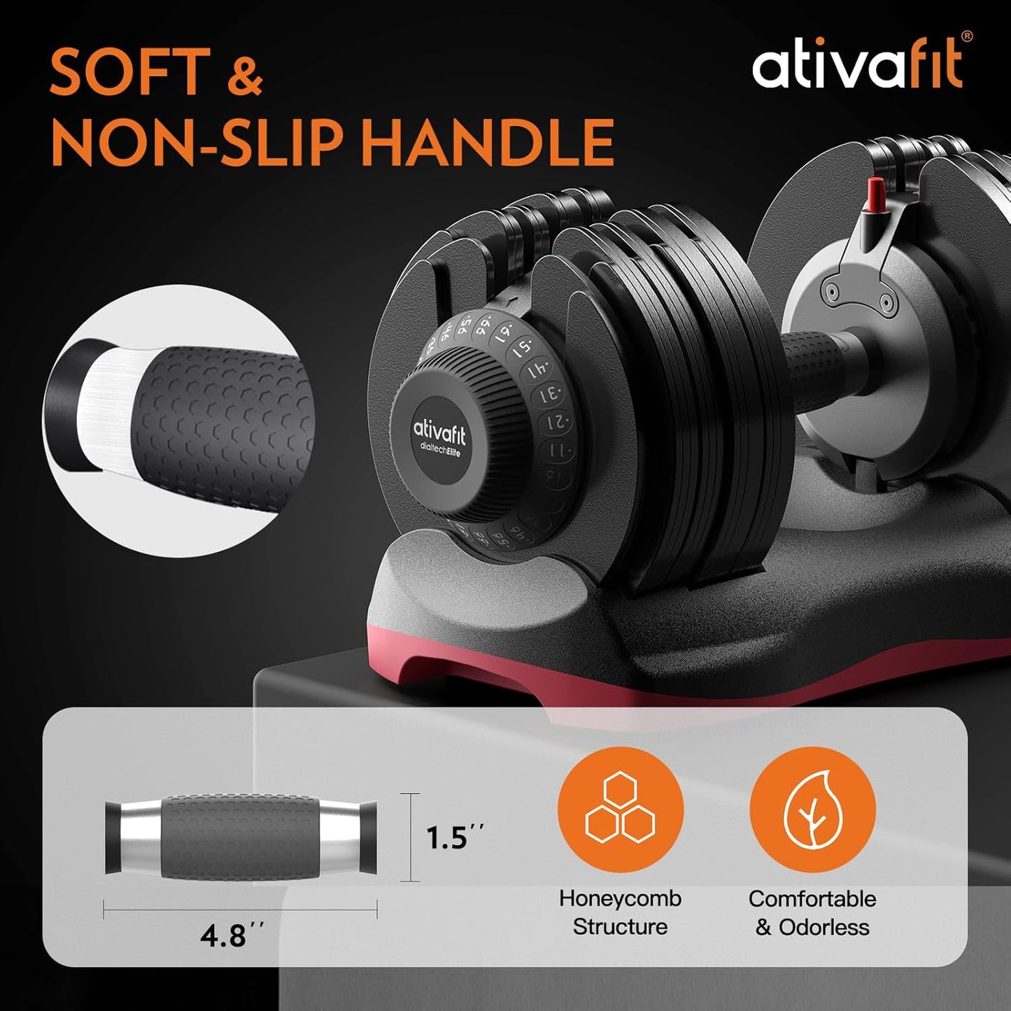 66 Lbs Adjustable Weight Dumbbell & Full Fitness Set | DT1166