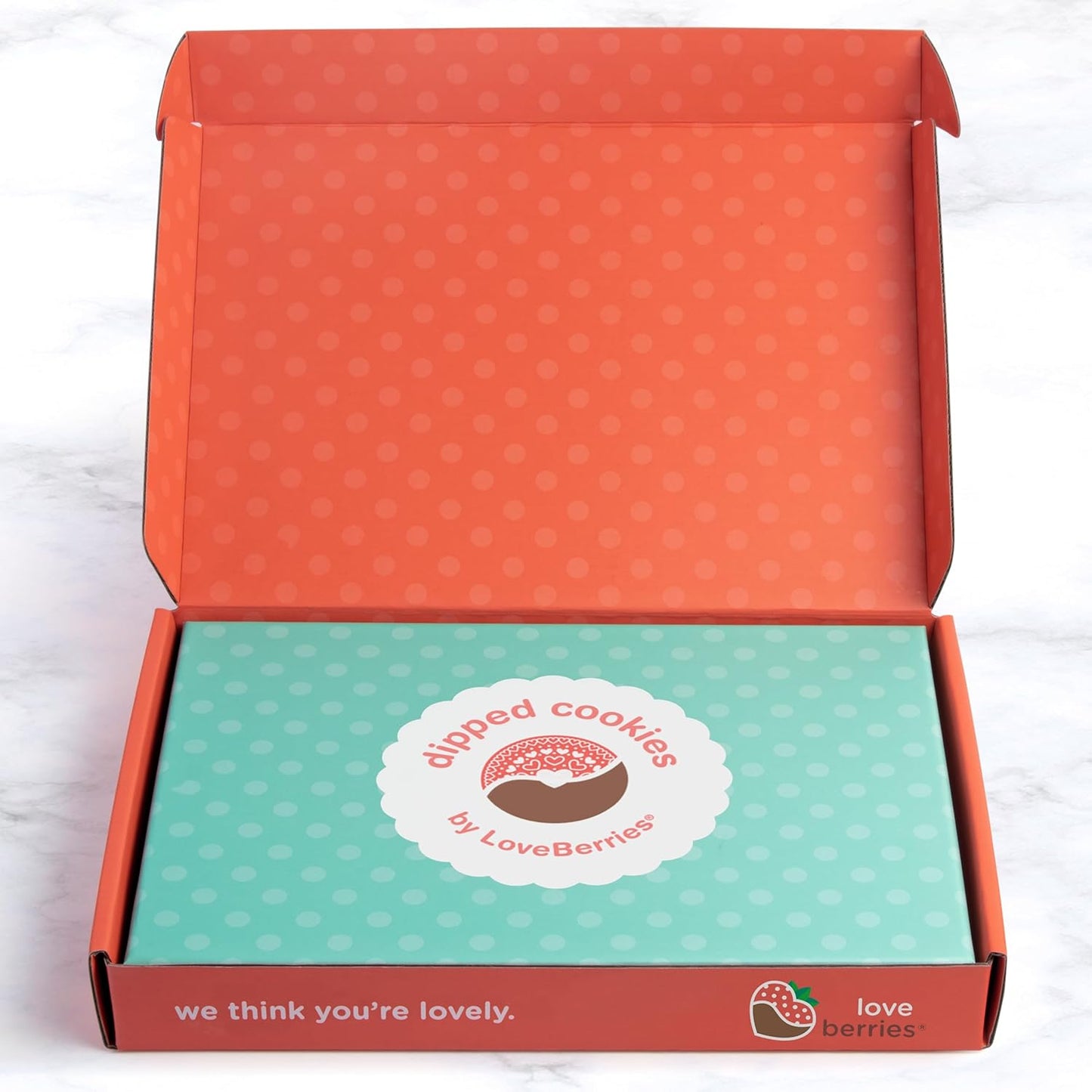 Deluxe Chocolate Dipped Oreos Gift Box - 12 pc
