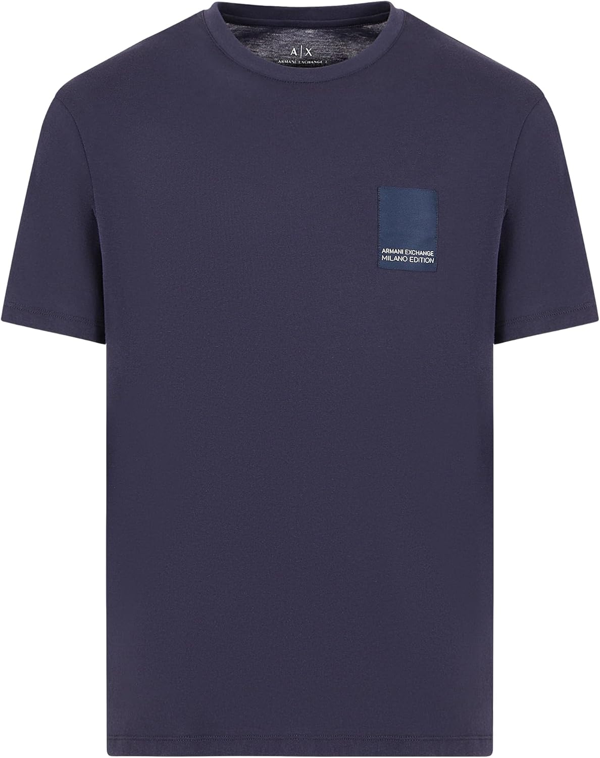 Armani Exchange Men's Limited Milano Edition Regular Fit Patch Logo Tee T-Shirt