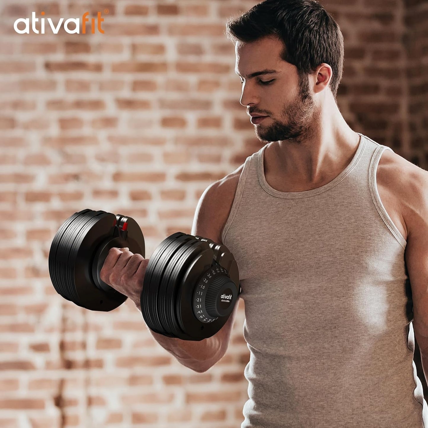 66 Lbs Adjustable Weight Dumbbell & Full Fitness Set | DT1166