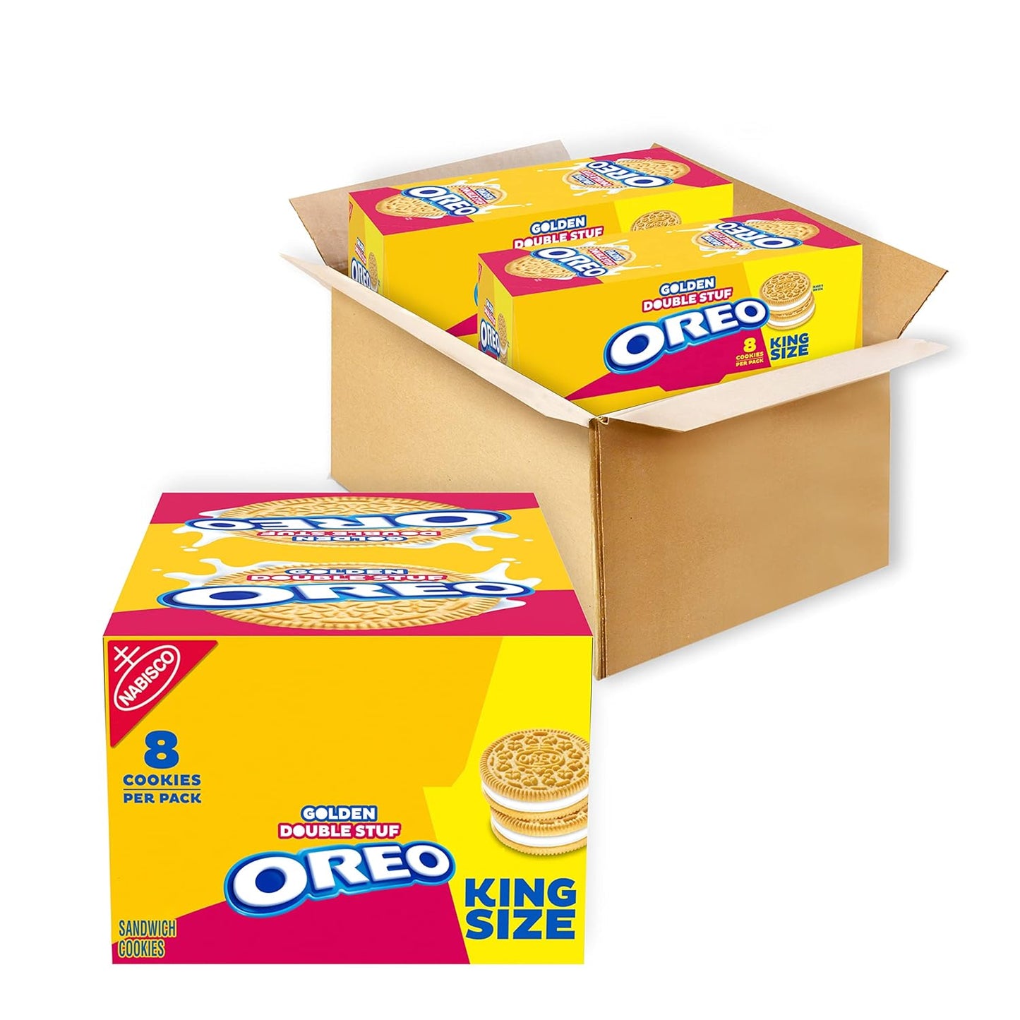 OREO Chocolate Sandwich Cookies, Family Size, 3 Packs