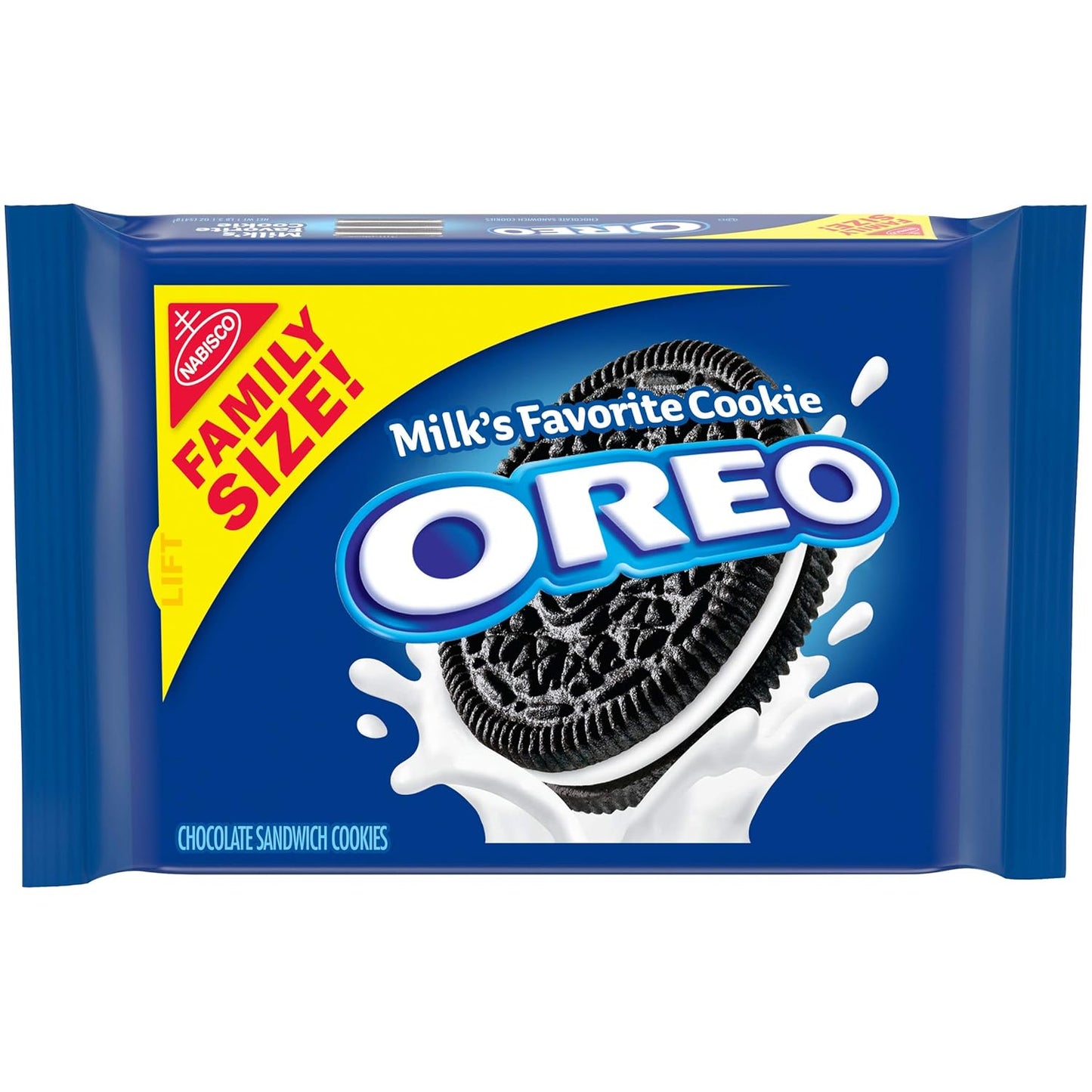 OREO Chocolate Sandwich Cookies, Family Size, 3 Packs