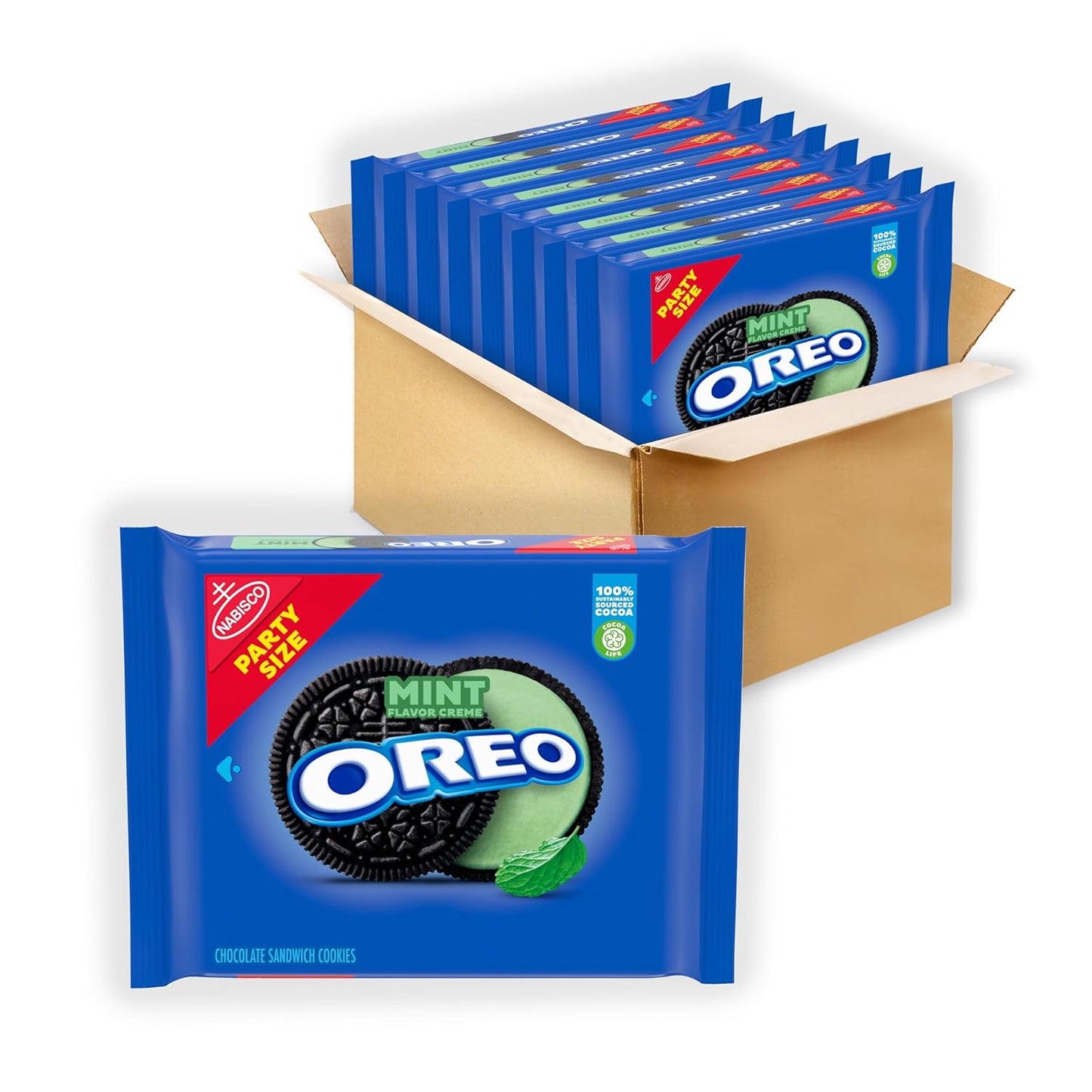 OREO Chocolate Sandwich Cookies, Family Size, 3 Packs