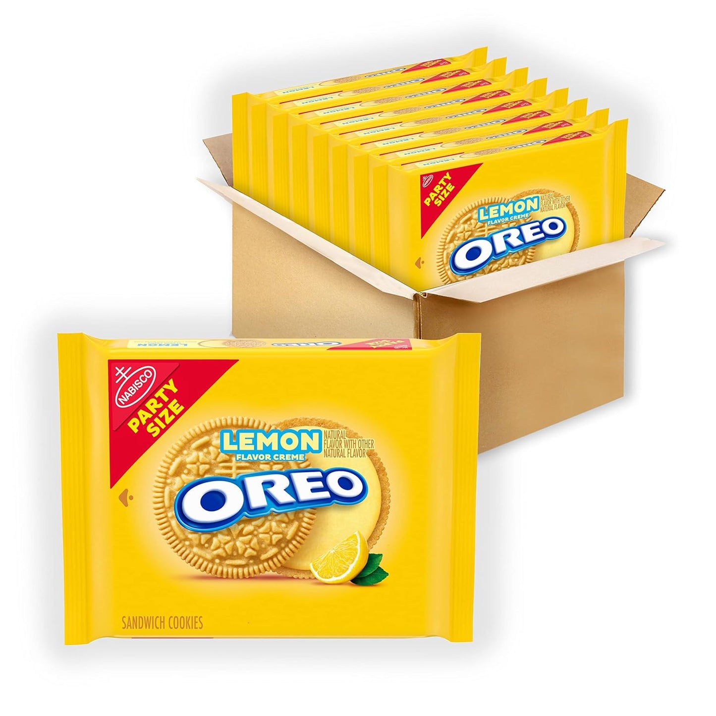 OREO Fudge Covered Chocolate Sandwich Cookies, Original Flavor, 12 - 7.9 oz Boxes