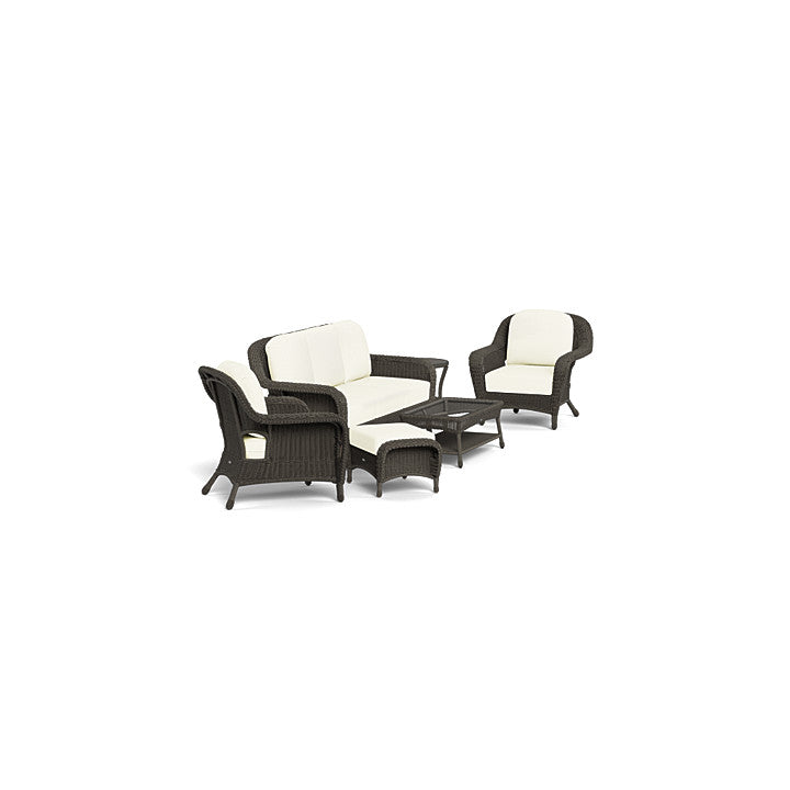 Sea Pines 6pc Outdoor Wicker Sofa Set