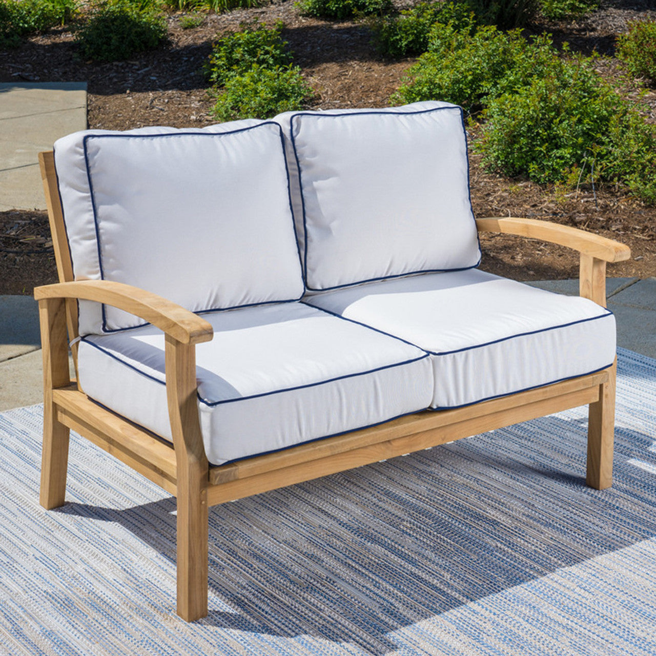 Outdoor Patio Furniture Set with Propane Fire Pit Table