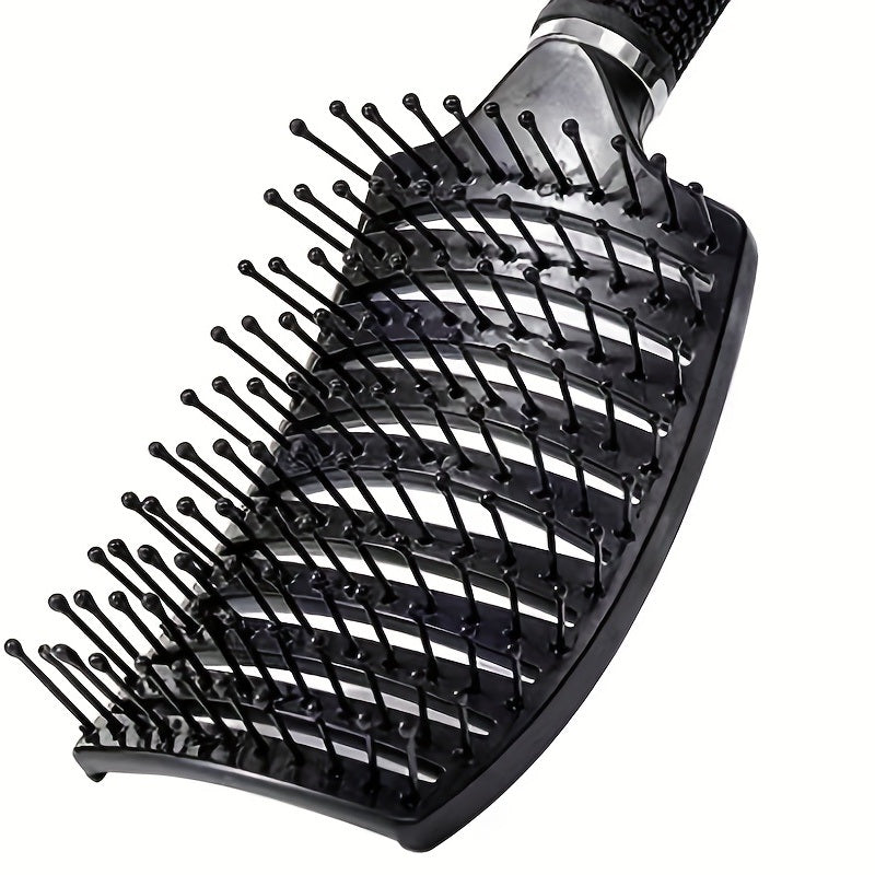 Hair Detangling Brushes, Quick Dry, Curved Styling Comb for Dry and Wet Hair (1 Pc )