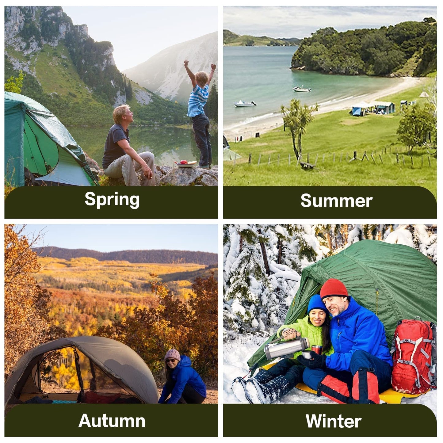 ANTARCTICA GEAR Heated Sleeping Bag with 16000mAh 12V Battery Pack 5pcs Heating Areas Sleeping Bags for Adults 3 Adjustable Heating Levels Cold Weather Sleeping Bag for All Season Hiking & Camping